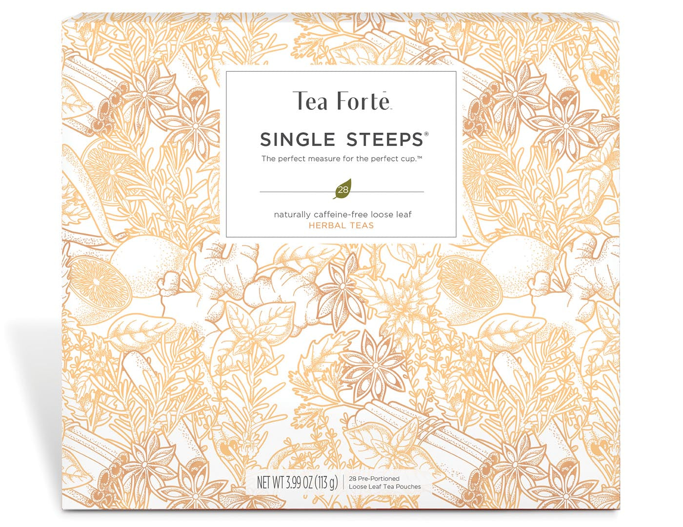 Single Steeps® Tea Chest - Premium Herbal Tea Variety Pack | Organic Loose Leaf Tea Sampler for Relaxation, Detox & Wellness | Perfect for Gifts, Tea Parties & Daily Wellness Routine