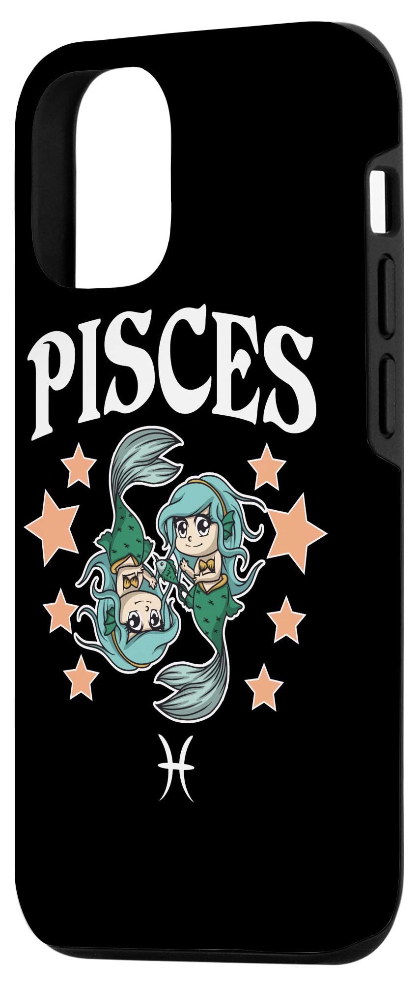 Pisces Zodiac Sign iPhone 12/12 Pro Case - Horoscope Astrology Gift for Women, Men & Kids - Perfect for Birthday Presents & Daily Protection