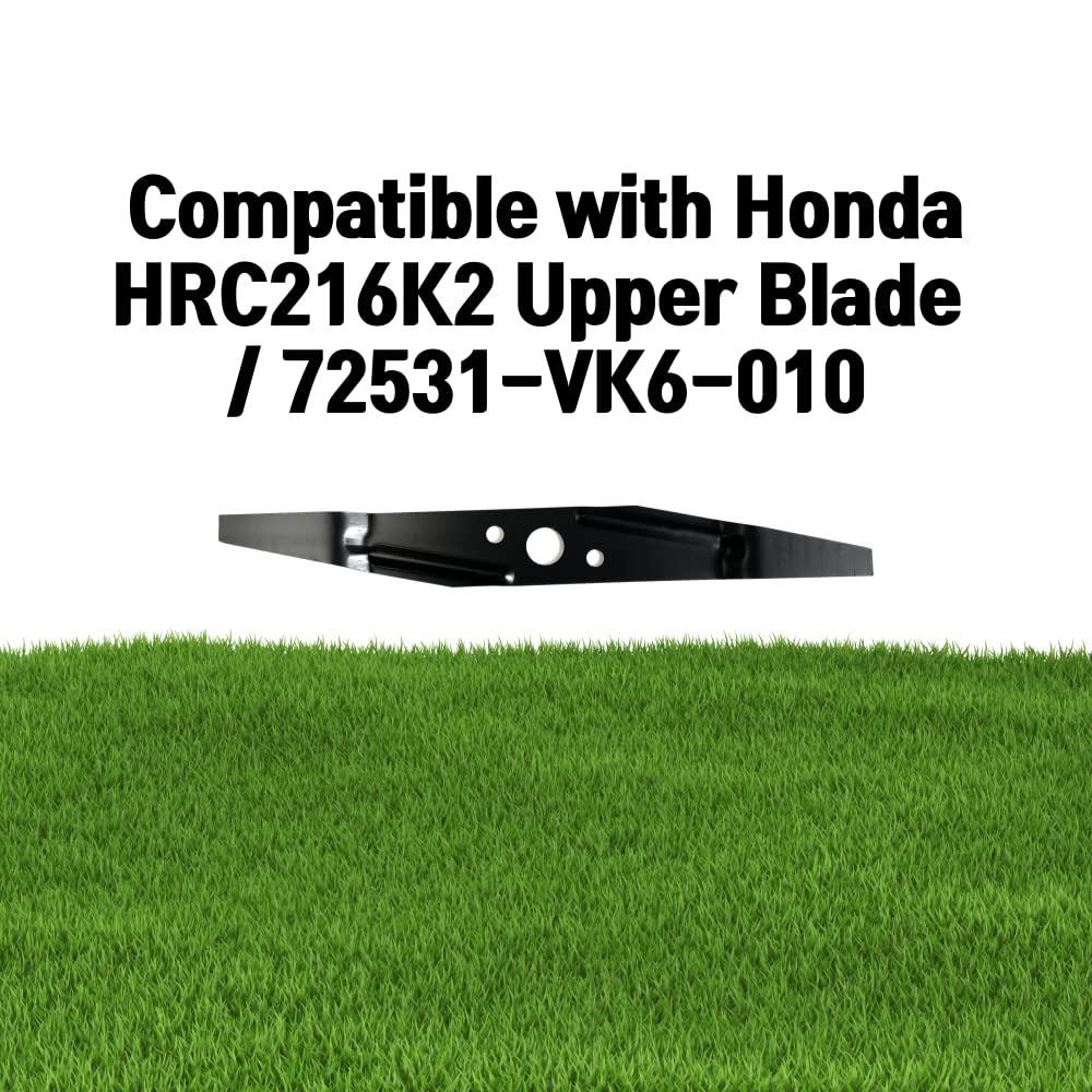 All That Garden Replacement Lawn Mower Blades - Compatible with Honda HRC216K2, 72511-VK6-000 & 72531-VK6-010 - Durable Mower Replacement Parts for Lawn Care & Yard Maintenance (Set of 2)