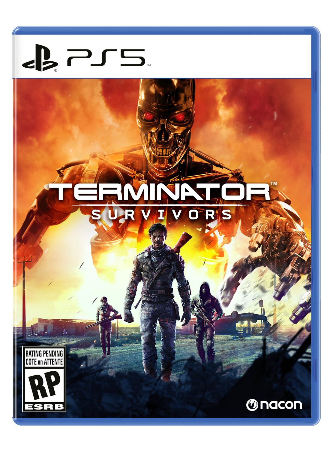 Terminator Survivors - PS5 Action Adventure Game | Post-Apocalyptic Survival & Combat | Perfect for Sci-Fi Fans & Hardcore Gamers | Play at Home or Gaming Parties