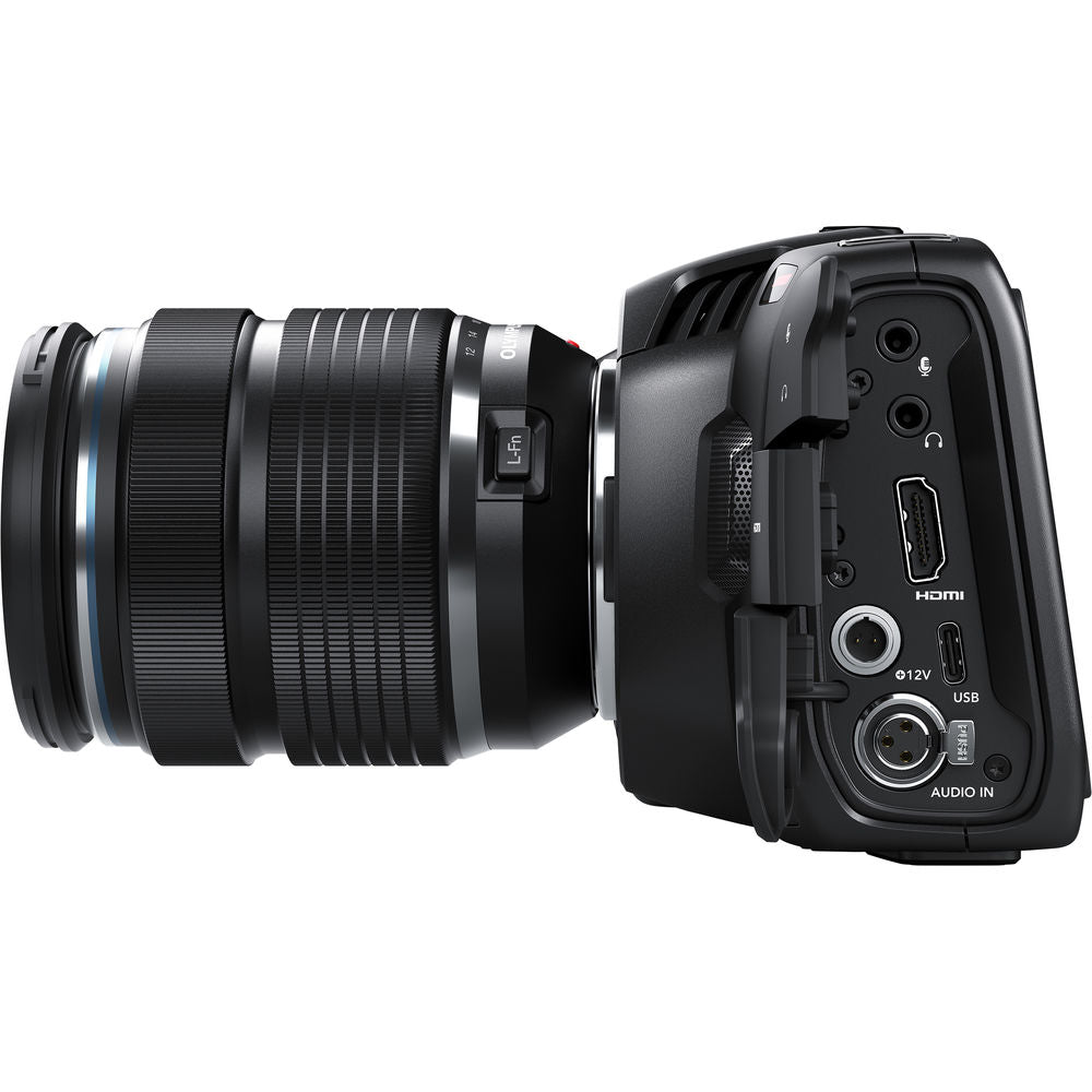 Blackmagic Design Pocket Cinema Camera 4K - Professional 4K Digital Video Camera for Filmmaking, Vlogging & Content Creation | Compact & Portable Cinema Camera for YouTube, Travel & Documentary Filming