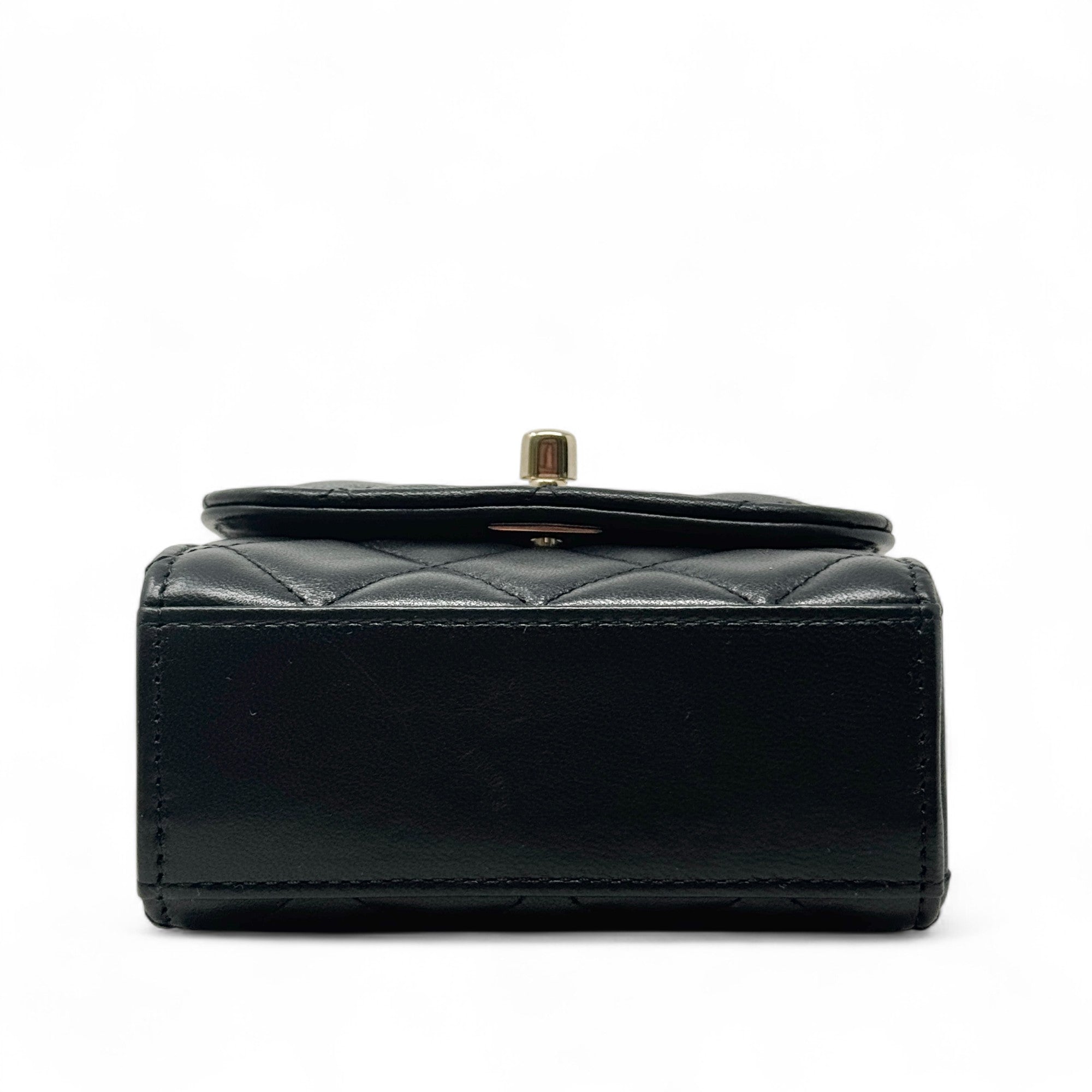 Chanel Black Micro Trendy CC Flap Bag - Luxury Quilted Leather Crossbody Purse for Women | Perfect for Evening Parties, Date Nights & Special Occasions