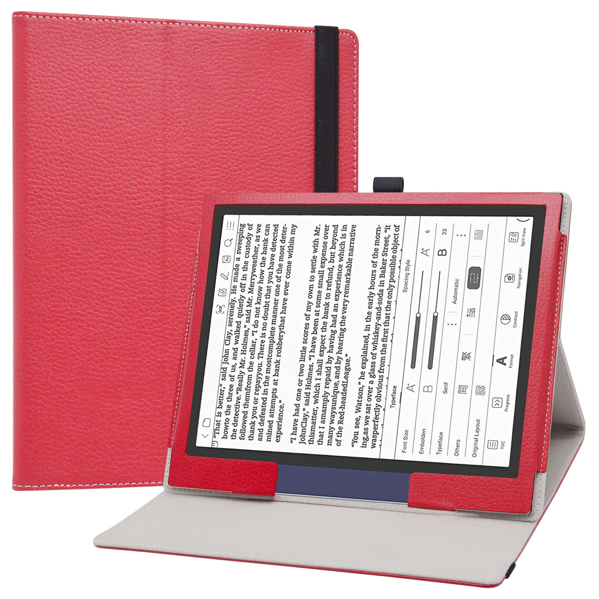 Premium PU Leather Slim Folding Stand Case Cover for BOOX Note Air 2 & Note Air 2 Plus 10.3