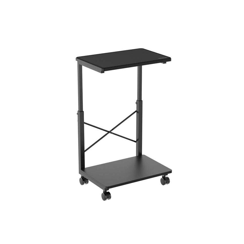 Activiva Adjustable Height PC & Printer Stand - Ergonomic Office Storage Organizer for Desk, Computer, and Home Workspace - Perfect for Small Spaces and Cable Management