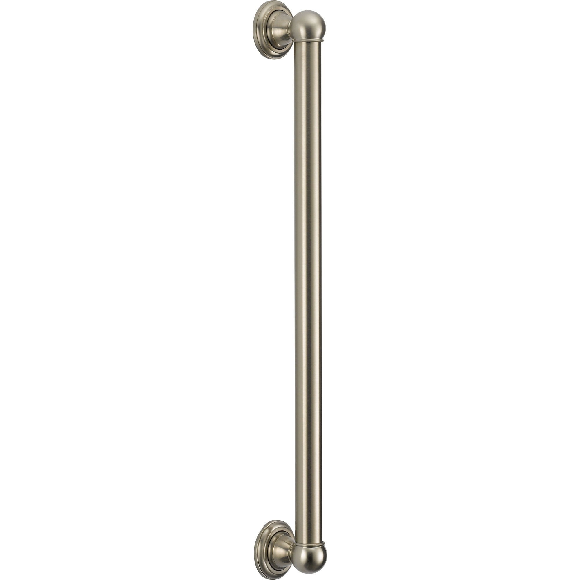 Delta ADA 24 Inch Stainless Steel Wall Grab Bar - Safety Handrail for Bathroom & Shower - Ideal for Elderly & Disabled Accessibility (Model 561082)