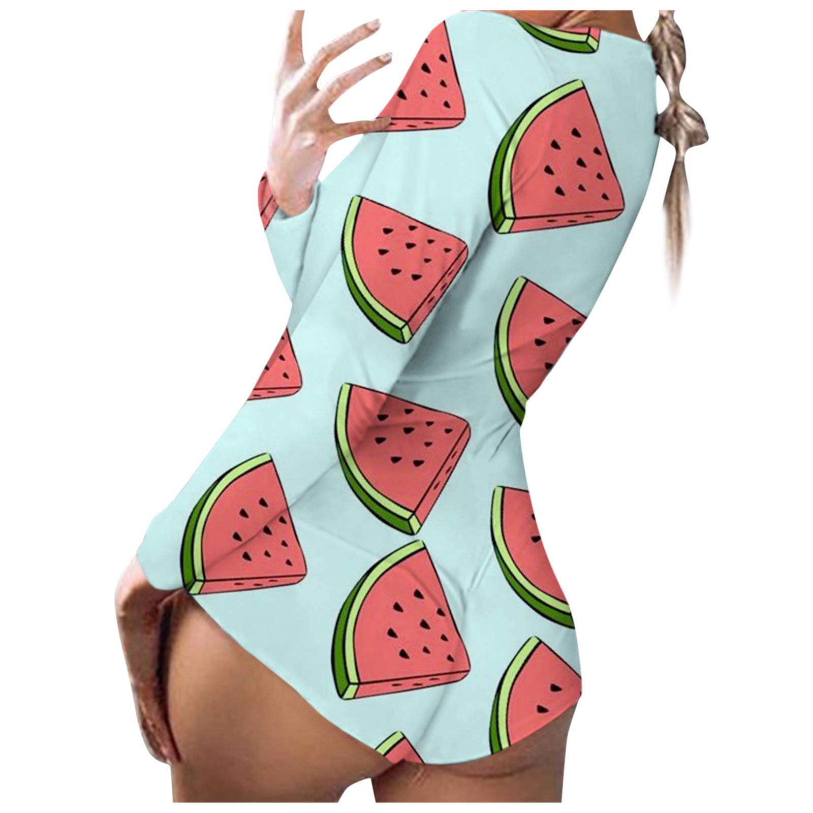 MEDRESPIRIA Women's Floral Printed Pajama Set - Sexy Sleepwear & Lounge Jumpsuit for Nightwear | Perfect for Relaxing at Home, Sleepovers & Romantic Evenings
