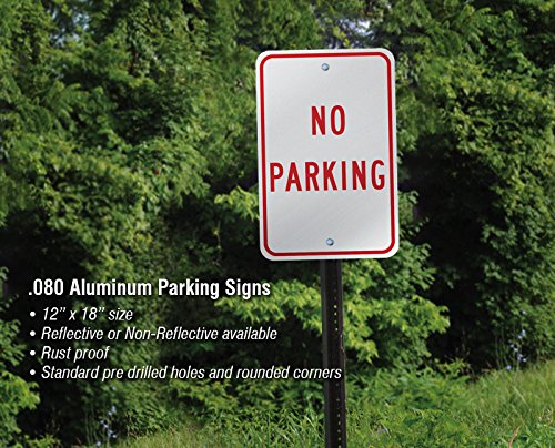 Reserved for Seniors Sign - 12x18 Inches Heavy Duty Aluminum Parking Sign for Elderly & Disabled - Perfect for Parking Lots, Hospitals & Senior Living Facilities