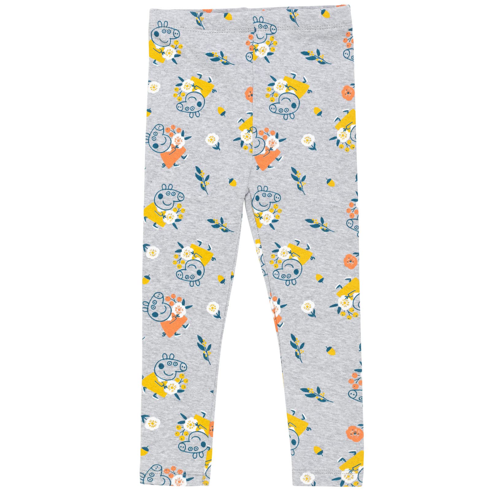 Peppa Pig Girls Fleece Pullover & Leggings Outfit Set - Crossover Sweatshirt for Toddlers & Kids | Soft Winter Playwear for Preschool & Playdates