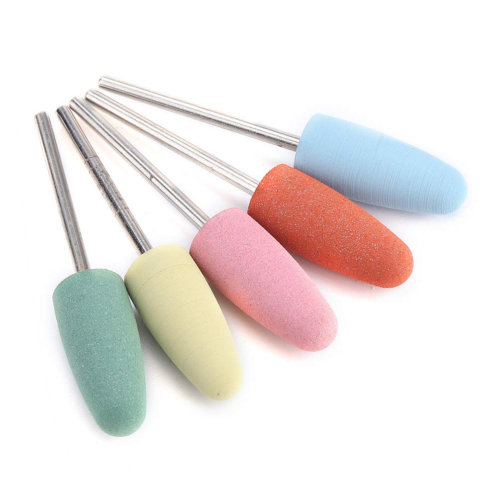 Professional Electric Nail Drill Bits Set - 12PCS Rubber & Dust Bits for Cuticle Cleaning, Manicure & Pedicure | Salon-Grade Nail Polishing & Grinding Tools | Perfect for Nail Art, Home & Professional Nail Care | Ideal for DIY Nail Salons & Beauty Enthusiasts