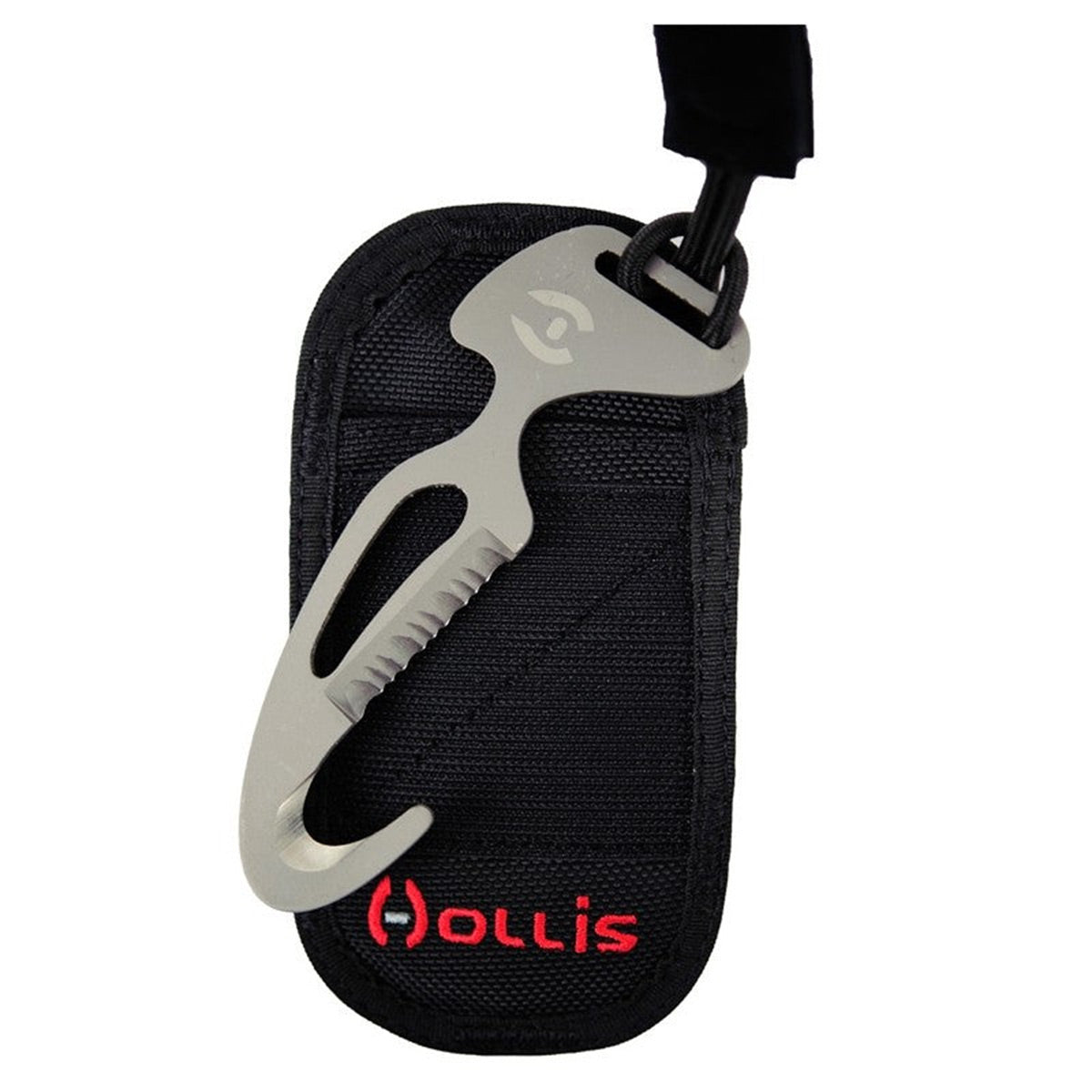Hollis Titanium Line Cutter - Professional Diving Knife for Scuba, Snorkeling & Water Sports | Sharp Titanium Blade for Cutting Ropes, Nets & Fishing Lines