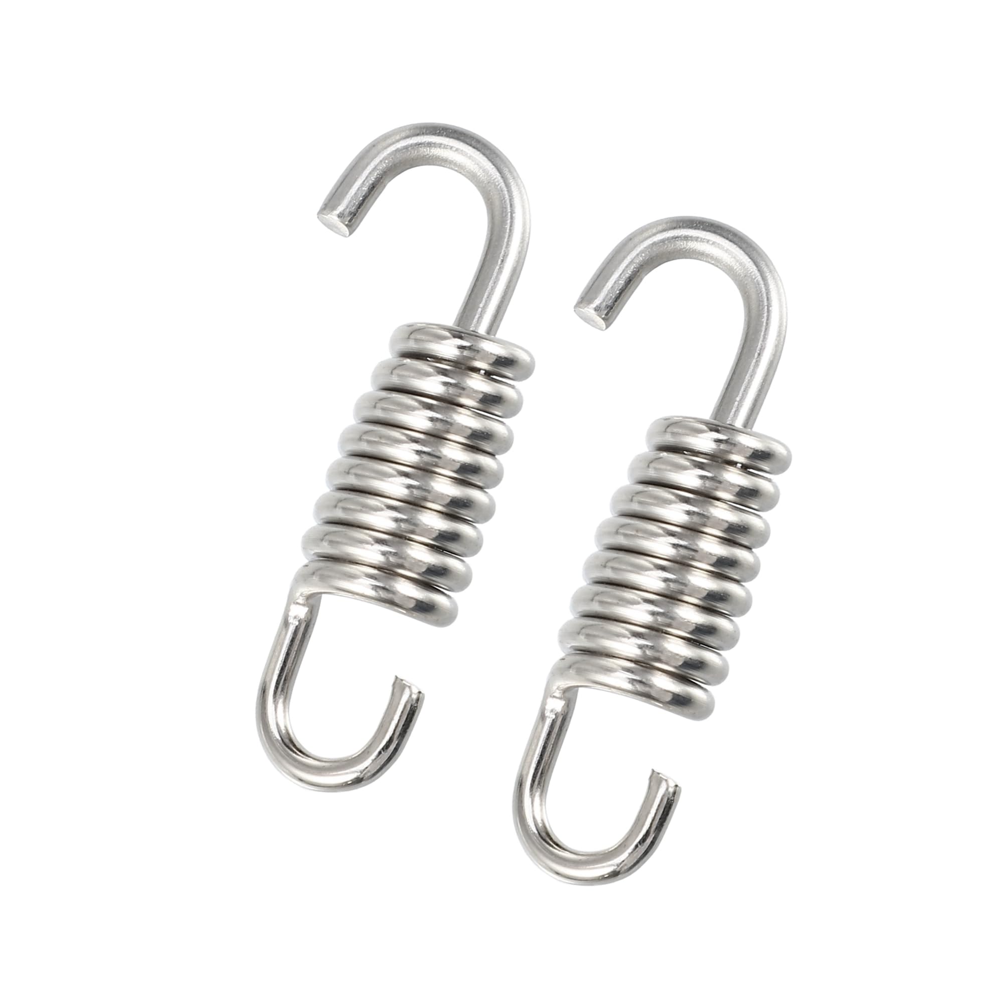 2 Pcs Universal Motorcycle Exhaust Pipe Springs 43mm (1.69