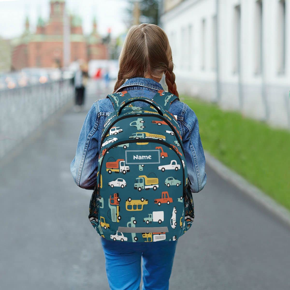 Personalized Kids Backpack with Name - Durable School Bookbag for Boys & Girls, Lightweight Travel Backpack for Teens - Perfect for School, Day Trips & Outdoor Adventures