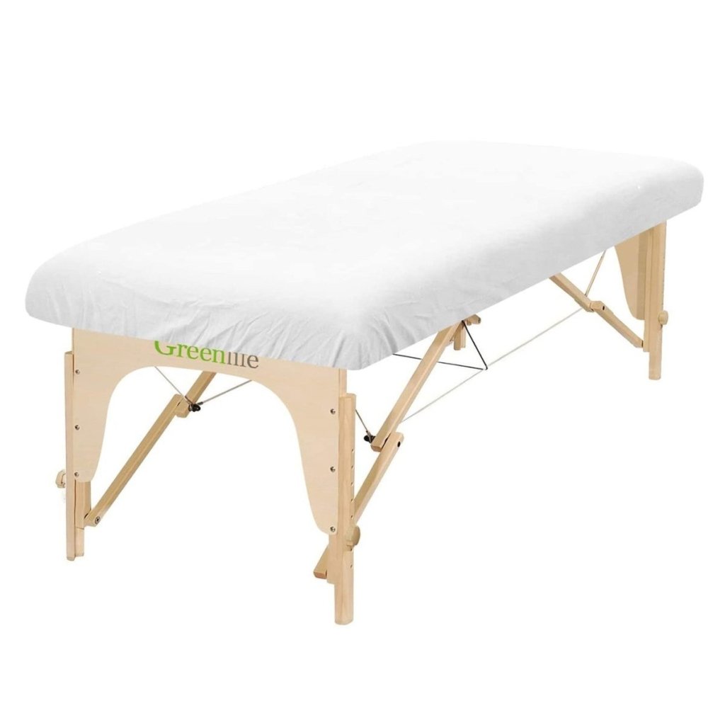 Premium Flannel Massage Table Fitted Sheet - Soft, Durable & Washable - Perfect for Spa, Massage Therapy & Home Use