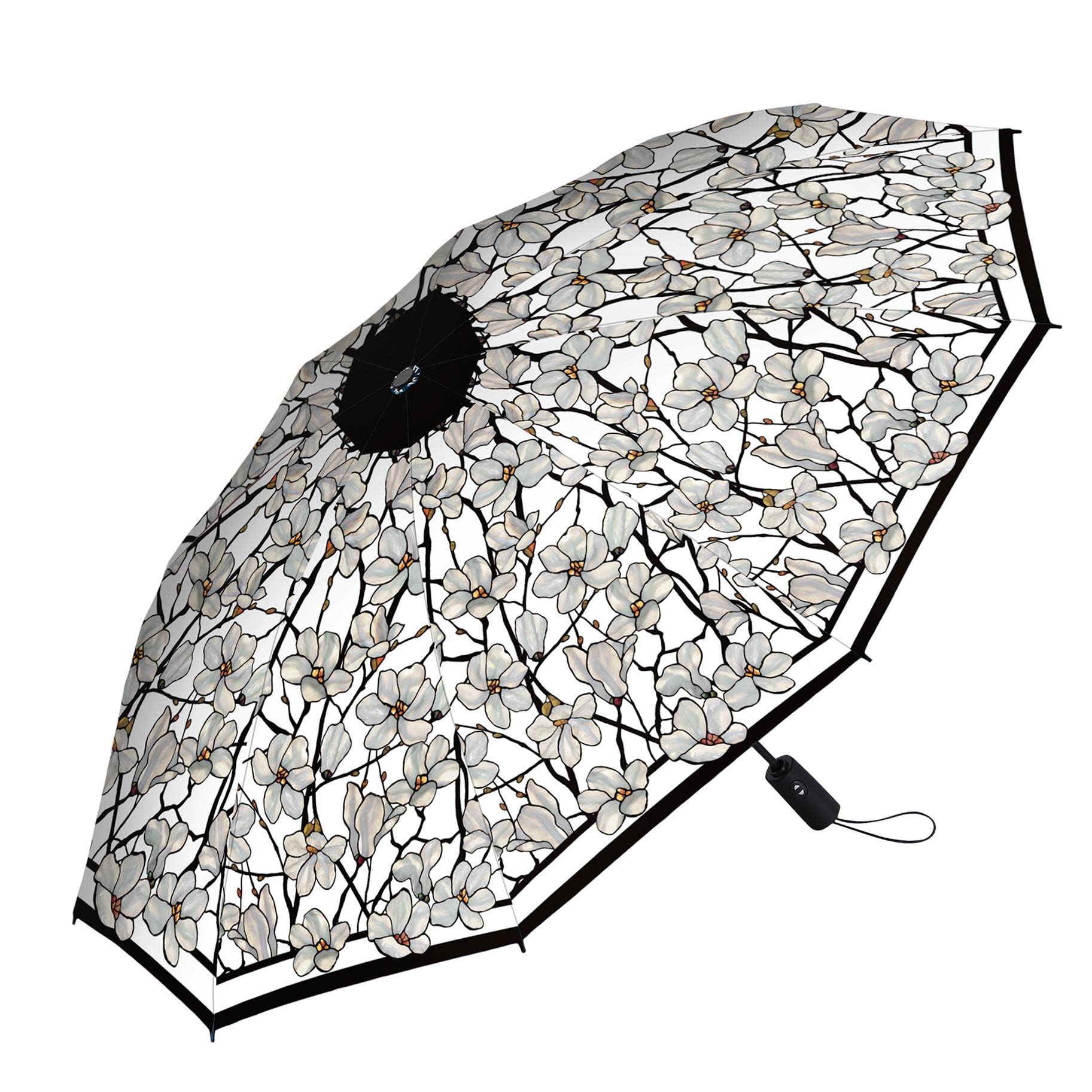 RainCaper Compact Folding Travel Umbrella - Windproof & Lightweight for Commuting, Hiking & Outdoor Activities | Perfect for Men & Women | Portable & Durable Design
