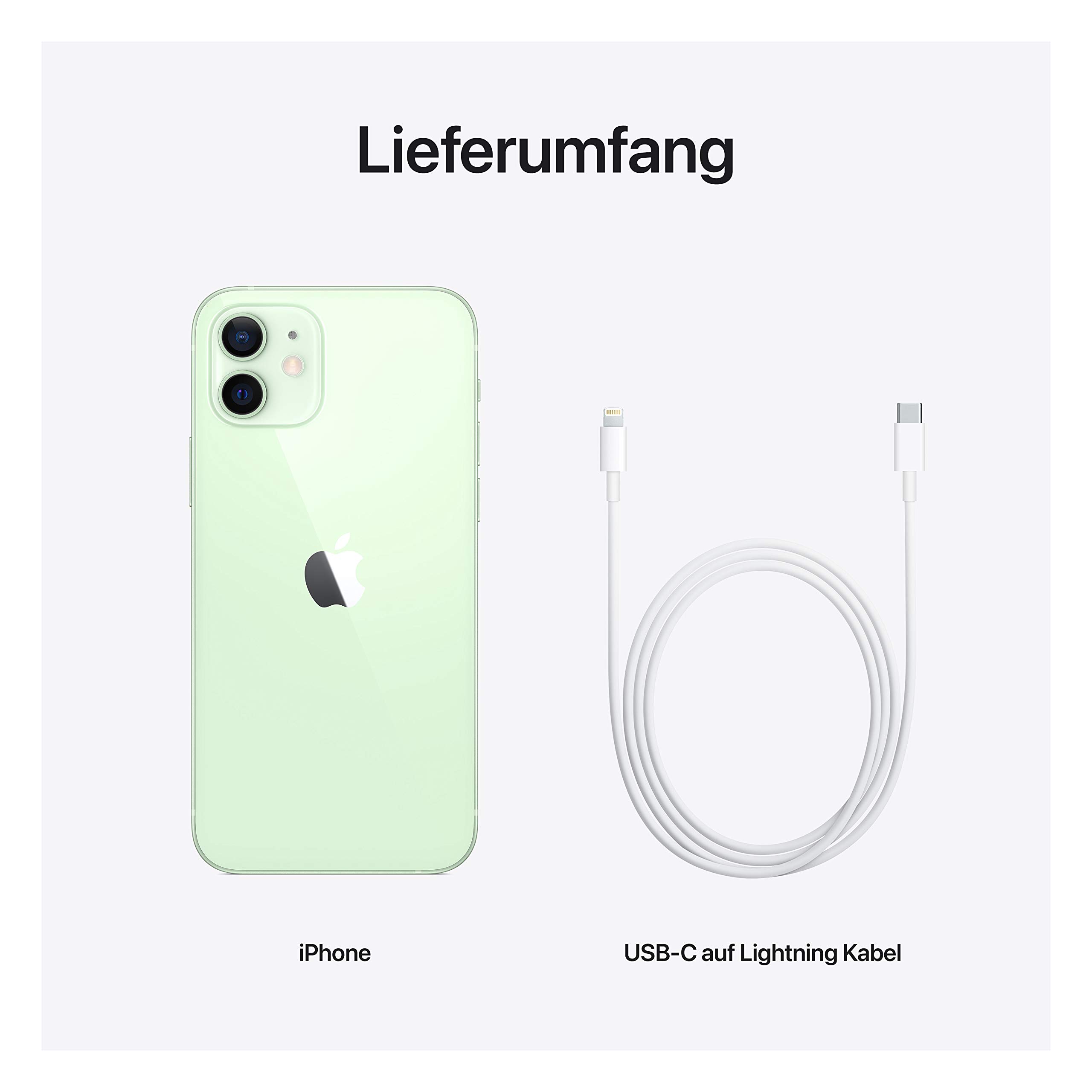 Refurbished Apple iPhone 12 64GB in Green - Unlocked Smartphone for Work, Travel & Daily Use