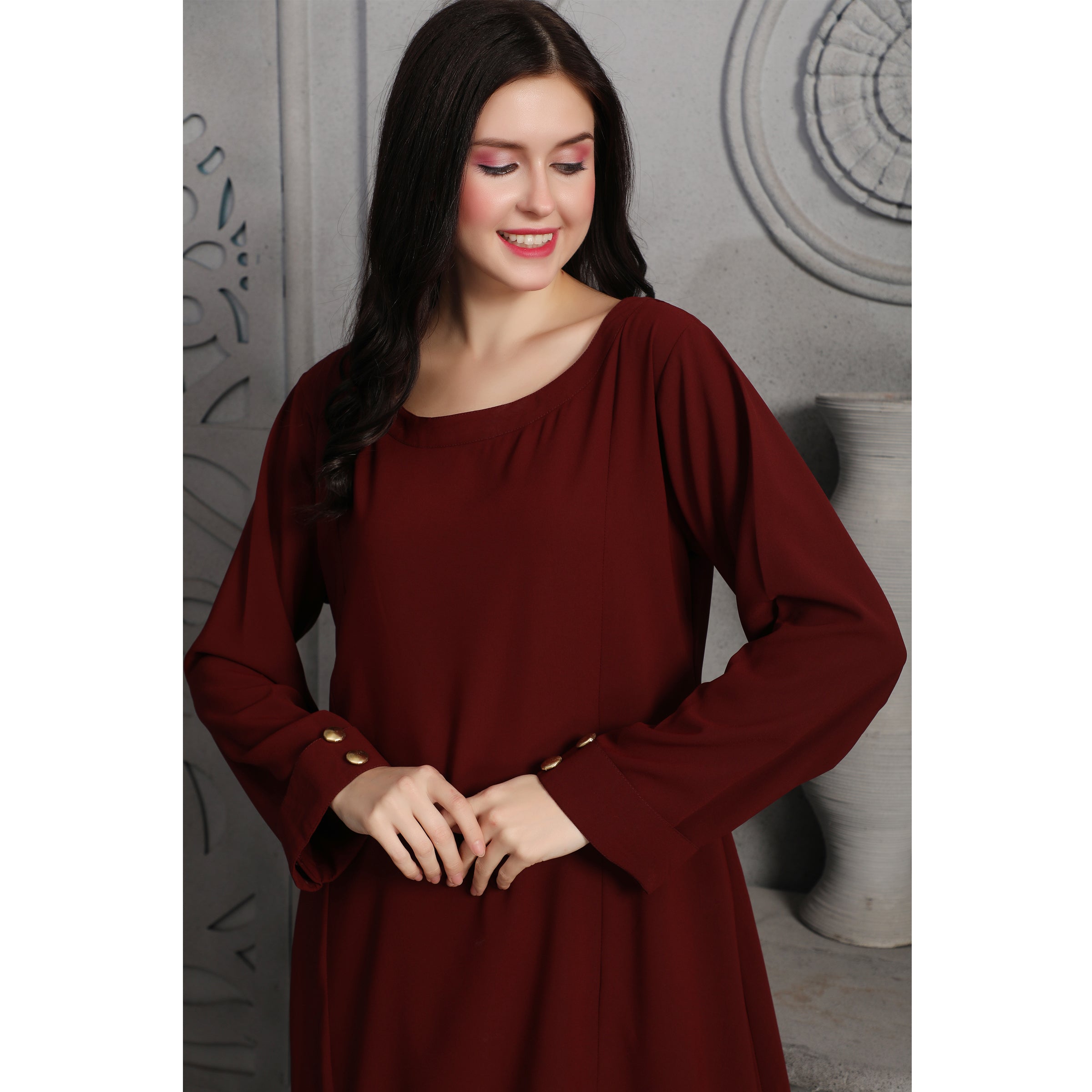 Stylish Deep Maroon Designer Pant & Top Coord Set for Women | Elegant Matching Outfit for Parties, Work & Casual Wear | Perfect for Date Nights, Office & Social Events