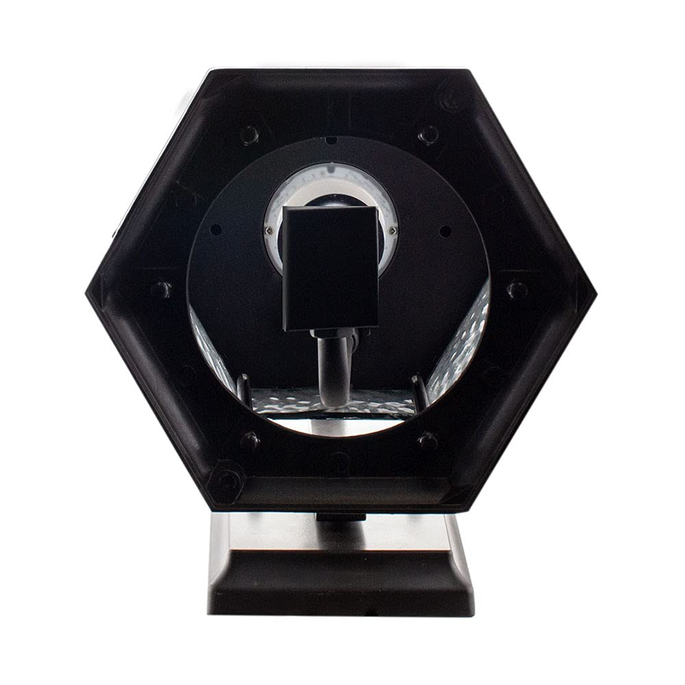 Euri Lighting EFL-130W-MD Flickering Flame Outdoor Lantern with Water Glass - 3000K Warm White Security Light, Photocell & Motion Sensor (Dusk-to-Dawn), Oil Rubbed Bronze - Set of 2 - Perfect for Porch, Patio, Garden & Entryway Lighting