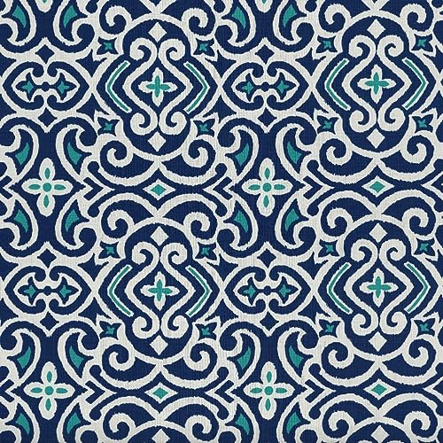 Blue New Damask Marine