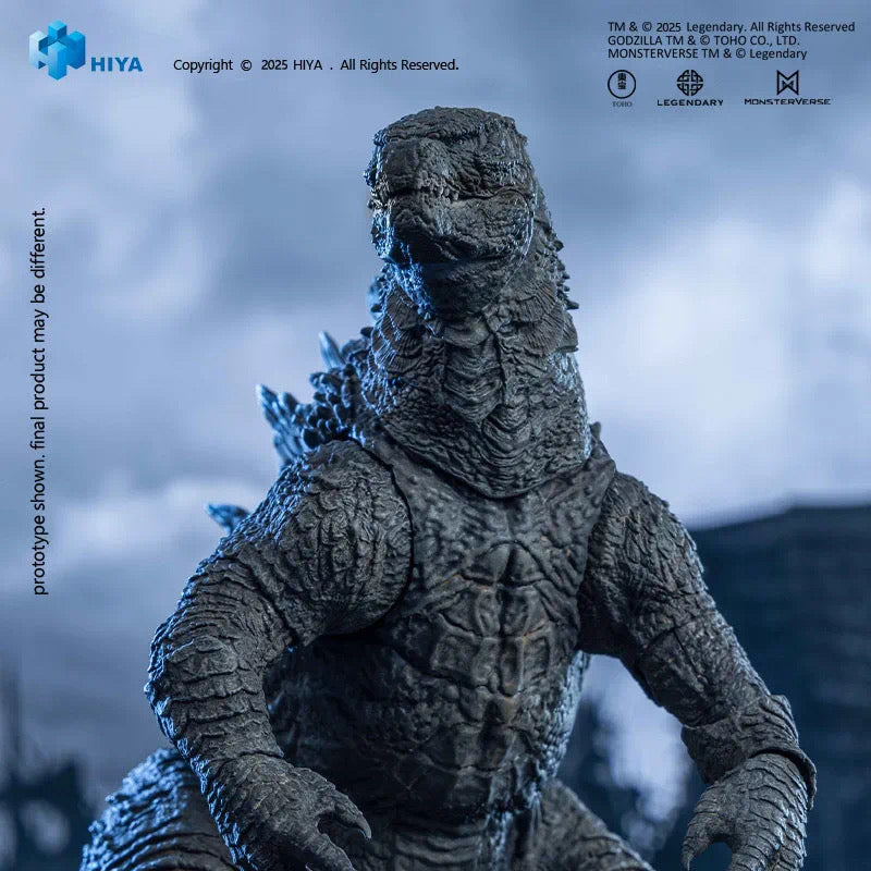 HIYA 7-inch 18cm Godzilla 2014 Translucent Version Action Figure - Exquisite Collectible for Movie Fans & Display
