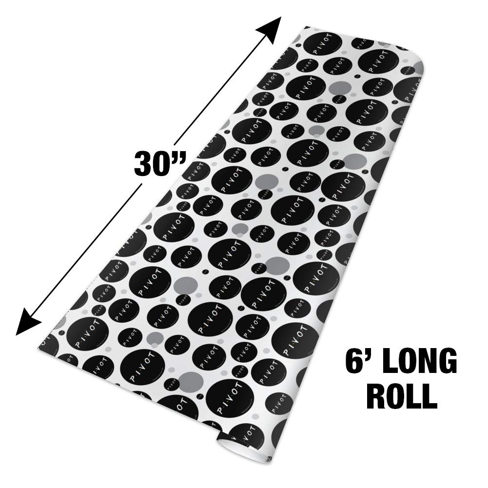 Friends TV Show Themed PIVOT Gift Wrap Paper Roll - 24 Inches x 10 Feet Wrapping Paper for Birthday, Christmas Gifts - Perfect for Fans of the Sitcom Friends