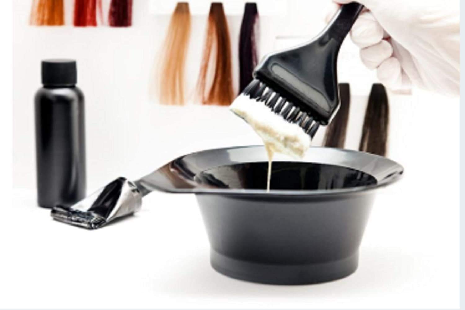 ZAUKY Professional Hair Color Mixing Bowl Set (Pack of 2) - Perfect for Salon & At-Home Hair Dyeing, Highlights & Balayage Application