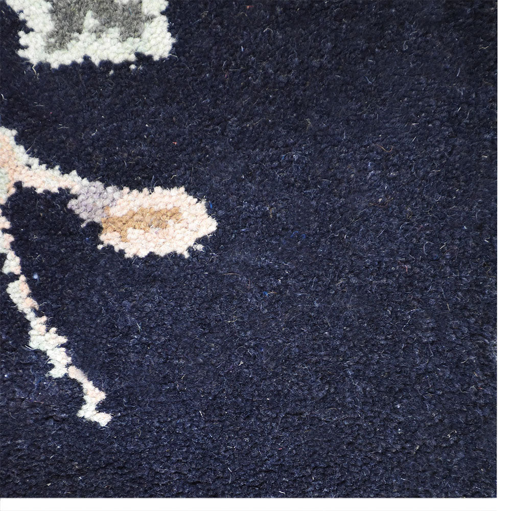 Hand Tufted Rosebud Area Rug - Soft Floral Design for Living Room, Bedroom & Nursery Decor