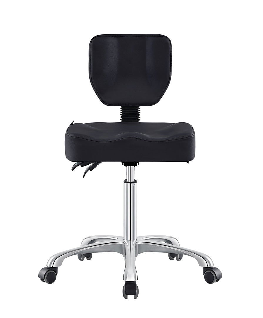 Cadence Medical Stool - Adjustable Rolling Stool for Doctors, Nurses & Dentists | Ergonomic & Mobile Healthcare Stool for Clinics, Hospitals & Dental Offices