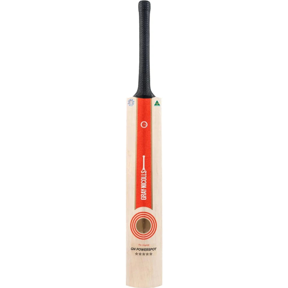 Gray Nicolls Powerspot Adult Cricket Bat - Premium English Willow for Professional & Amateur Players - Perfect for Matches, Training & Backyard Practice