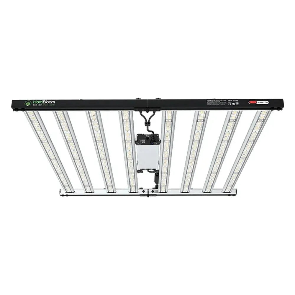 HortiBloom Mega Eco 720W Full Spectrum LED Grow Light for Indoor Plants - Hydroponics, Greenhouse & Home Gardening - Energy Efficient Plant Growth Lamp for Vegetables, Flowers & Herbs