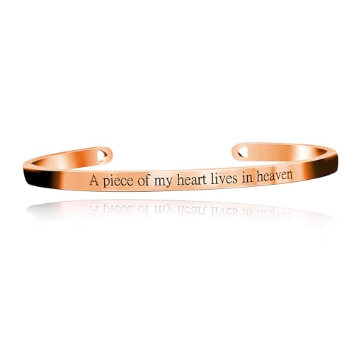 A piece of my heart lives in heaven / Rose Gold