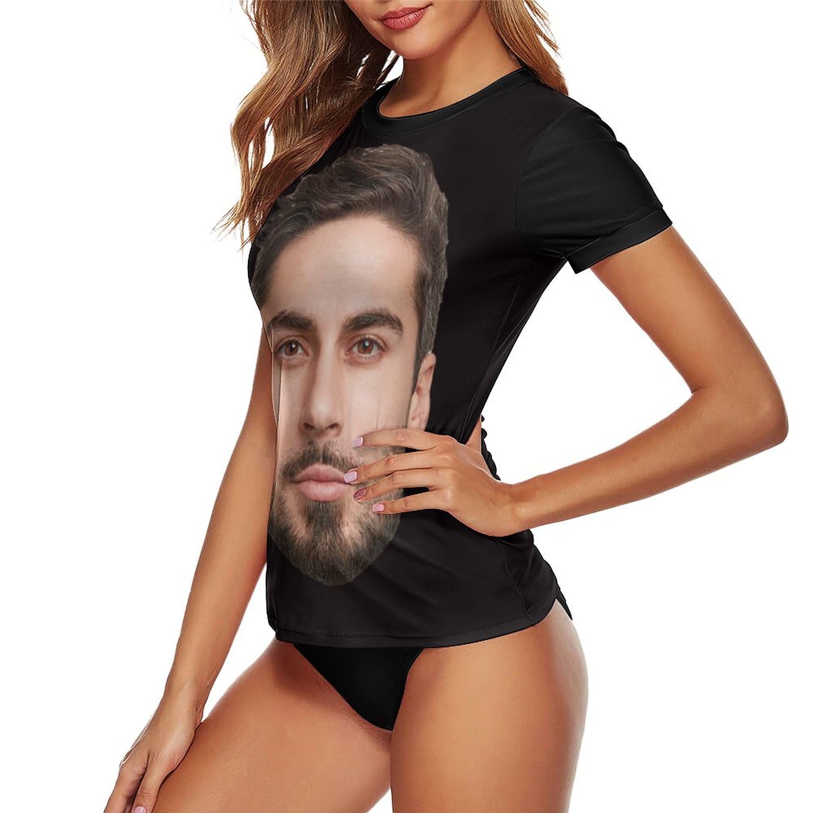 Custom Face Swimsuits for Women - Personalized One Piece Bathing Suits with Photo Print - Unique Beachwear for Pool, Vacation & Summer Outfits
