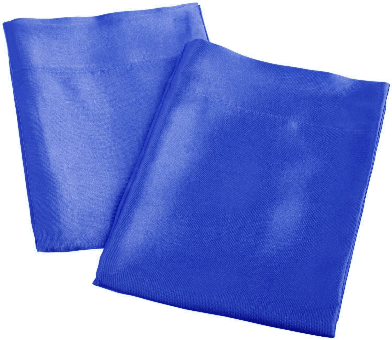 Aiking Home 2-Pack King Size Satin Pillowcases - Colorful & Shiny for Luxury Bedding - Perfect for Master Bedroom, Guest Room & Home Decor