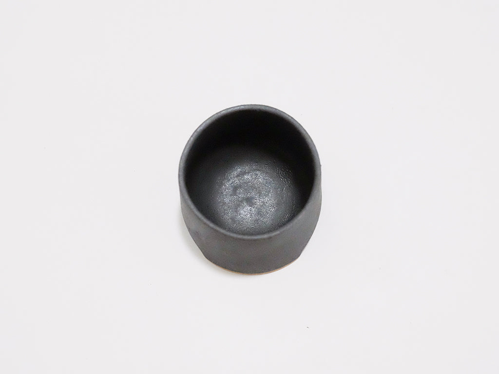 Yasuda Kawara Small Tsuki Cup - Handmade Japanese Ceramic Tea Cup for Matcha, Sencha & Daily Use - Perfect for Home, Office & Gifts