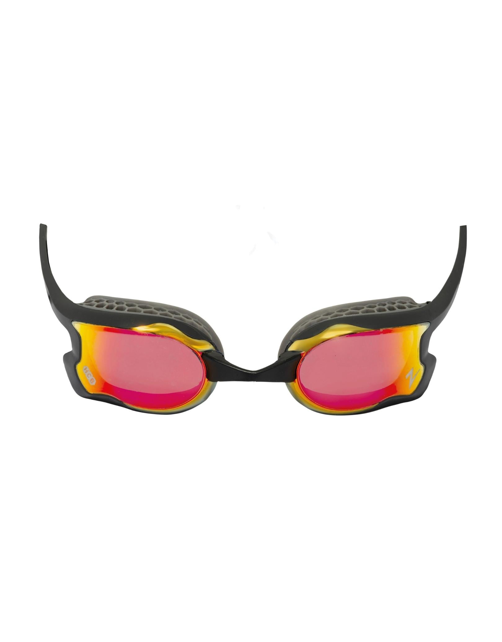 Raptor HCB Mirror Swim Goggles - Anti-Fog UV Protection for Competitive Swimming & Training - Perfect for Pool, Open Water & Triathlon