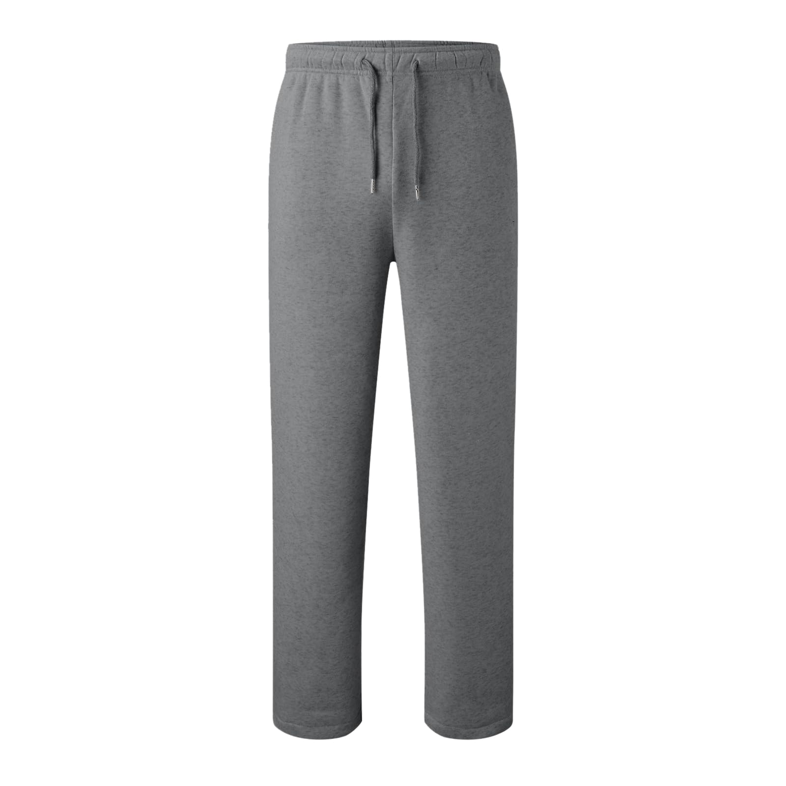 Men's Lightweight Fleece-Lined Jogger Pants with Pockets - Comfortable Cotton Workout Sweatpants for Yoga, Running & Casual Wear