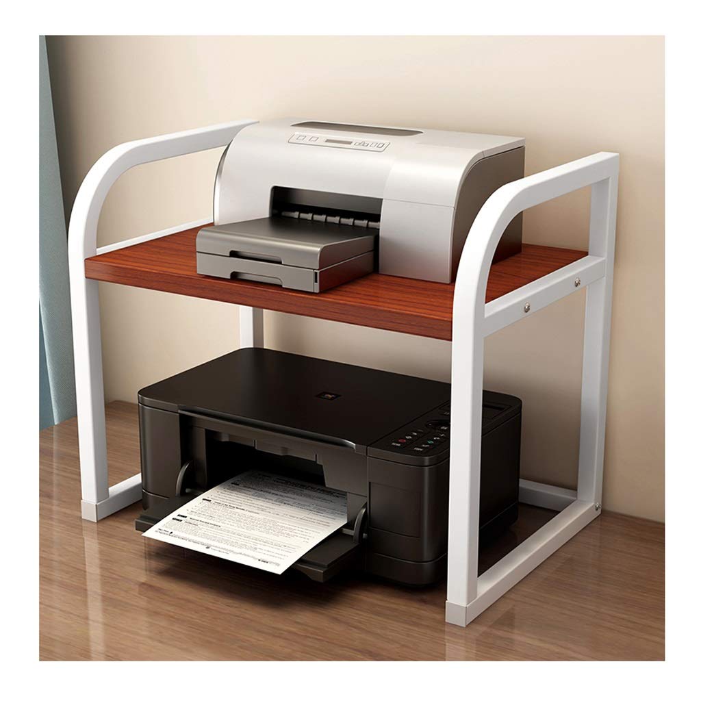 Multi-Layer Printer Stand for Home & Office - Compact Desktop Storage Shelf for Copiers, Scanners & Documents - Space-Saving Organizer for Workspace (Color: A, Size: Medium) - Perfect for Small Offices, Home Desks & Creative Workstations