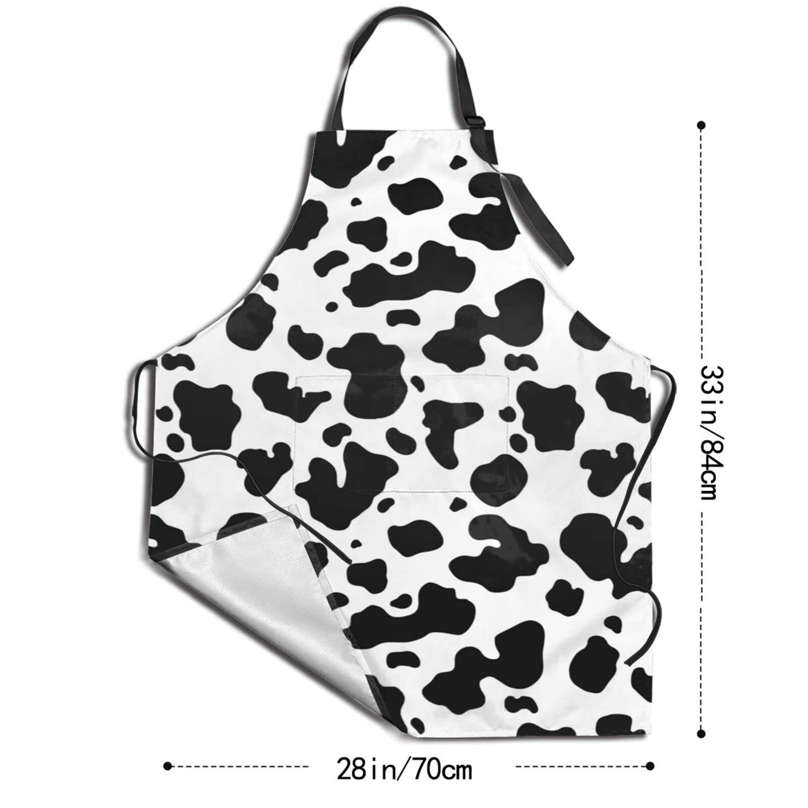 Funny Waterproof Adjustable Kitchen Apron for Cooking & BBQ - Chef Bib with 2 Pockets - Great Gift for Women & Men - Perfect for Home Cooking, Grilling, Baking and Restaurant Use