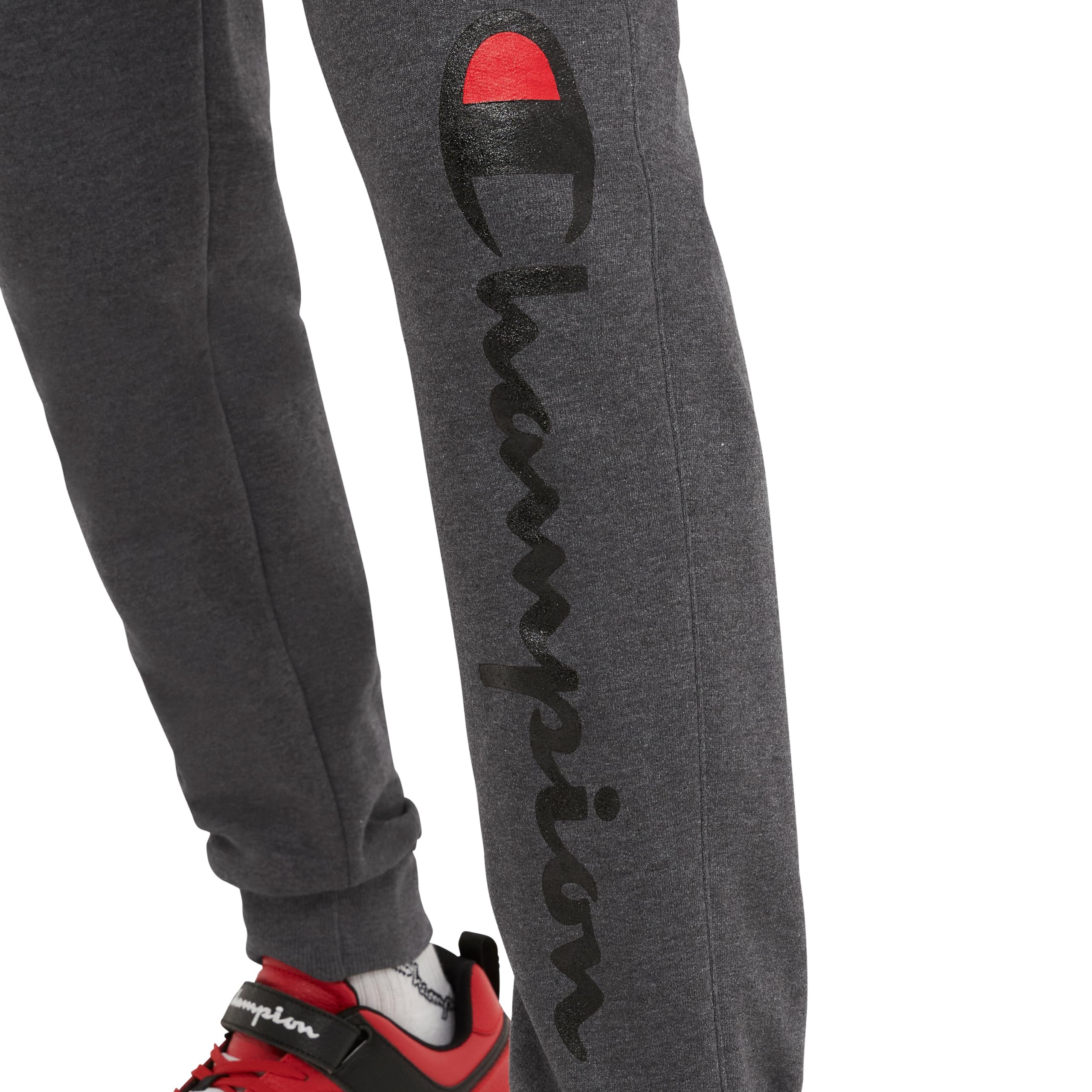 Champion Men's Powerblend Fleece Jogger Sweatpants - Comfortable Athletic Pants for Workout & Lounge (Regular & Big & Tall Sizes) - Perfect for Gym, Running, Yoga and Casual Wear