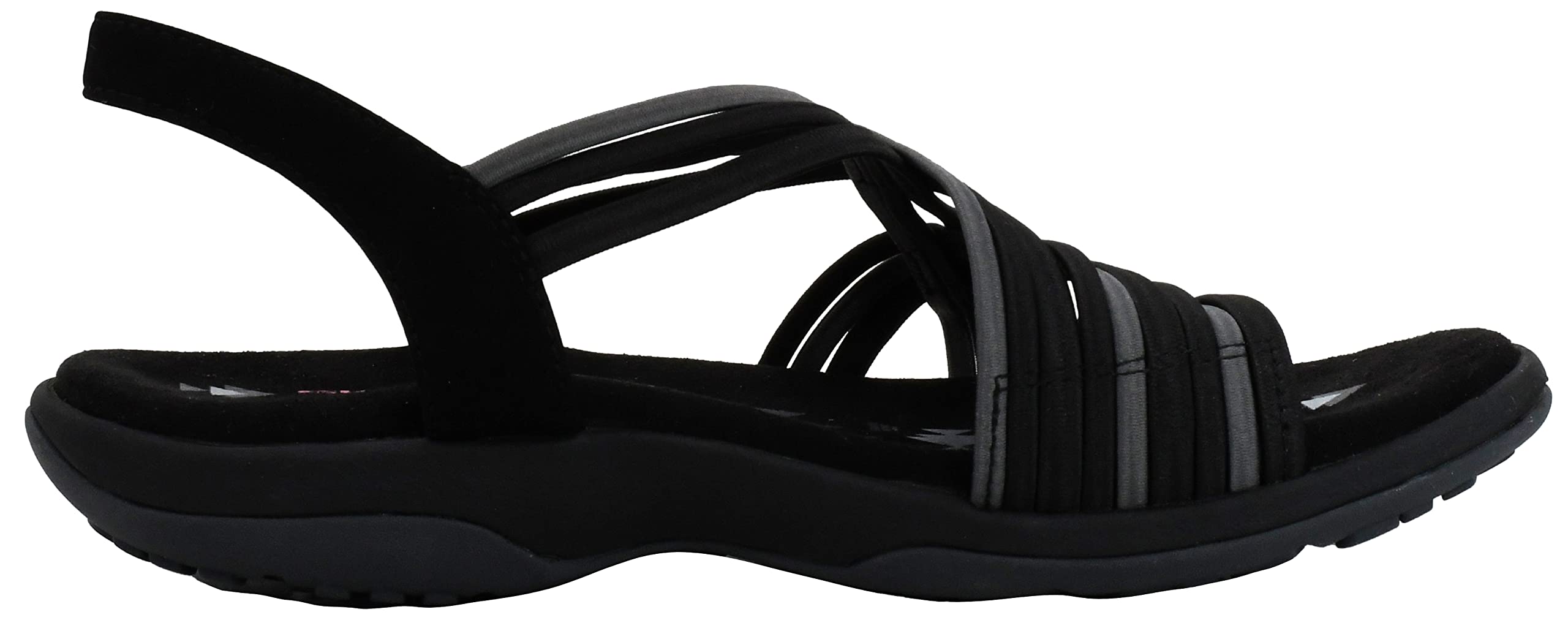 Skechers Women's Reggae Slim Simply Stretch Sport Sandals - Comfortable & Lightweight Walking Shoes for Women - Perfect for Beach, Travel & Casual Wear