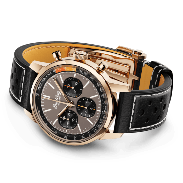 Breitling Top Time B01 Chronograph 41mm 18k Red Gold Men's Luxury Watch - Perfect for Business, Formal Events & Collectors