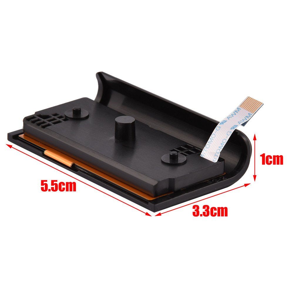 PS4 Controller Touch Pad - Black ABS Replacement for Sony PS4 Gamepad [Gaming Accessory]