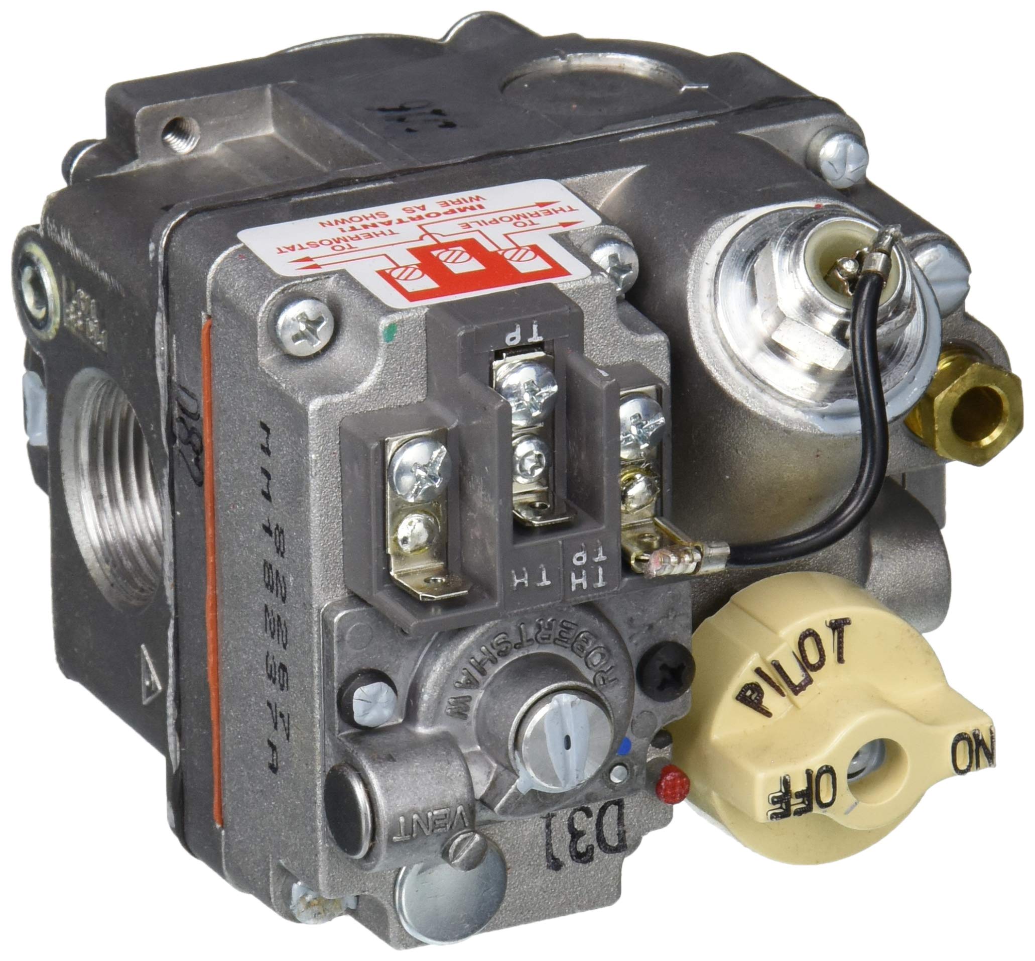 Robertshaw 700-506 Universal Combination Gas Valve for Furnace, Water Heater & HVAC Systems – Reliable Gas Flow Control for Home Heating & Appliances