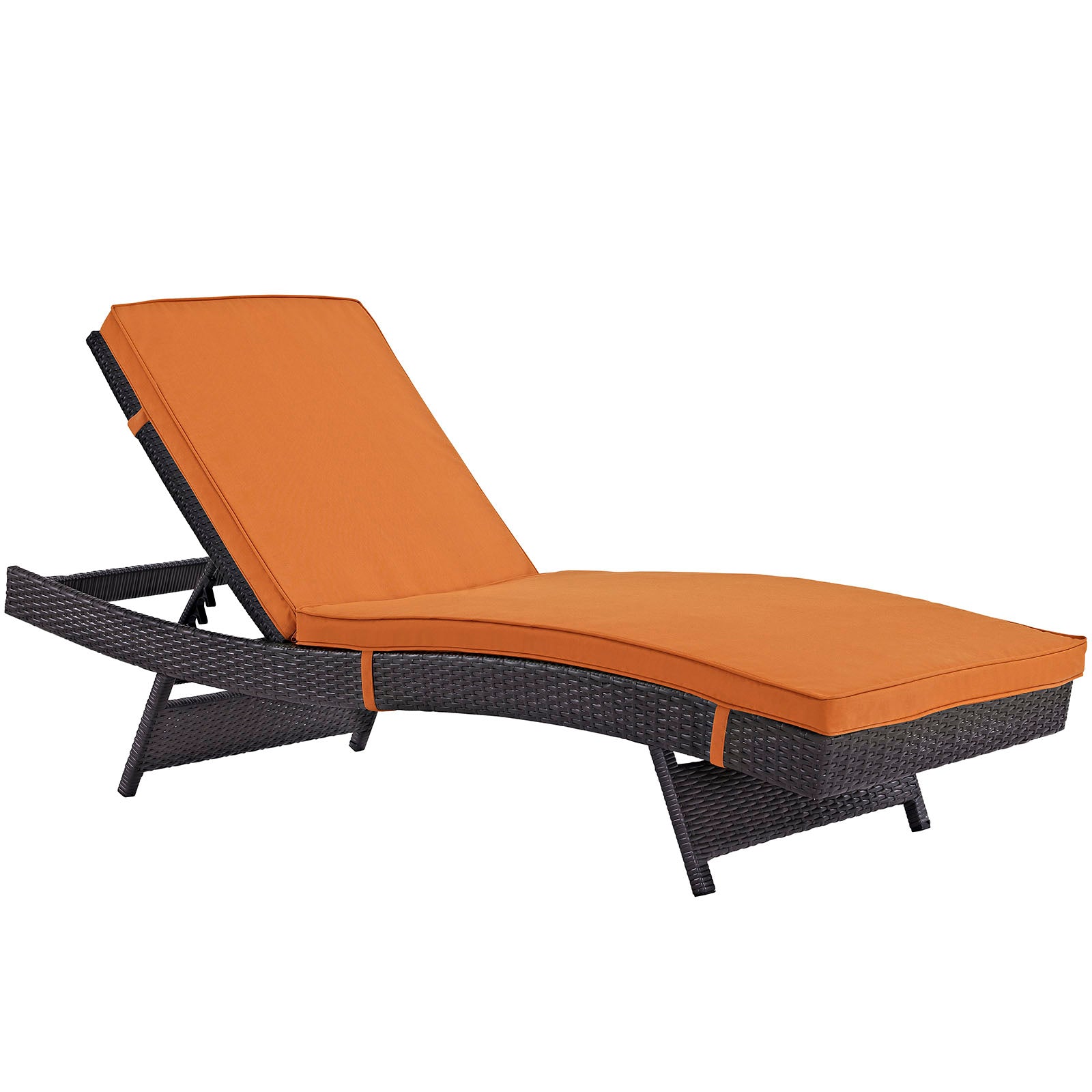 Convene Chaise Outdoor Patio Set of 4 - Waterproof Wicker Furniture for Poolside, Garden & Backyard Relaxation