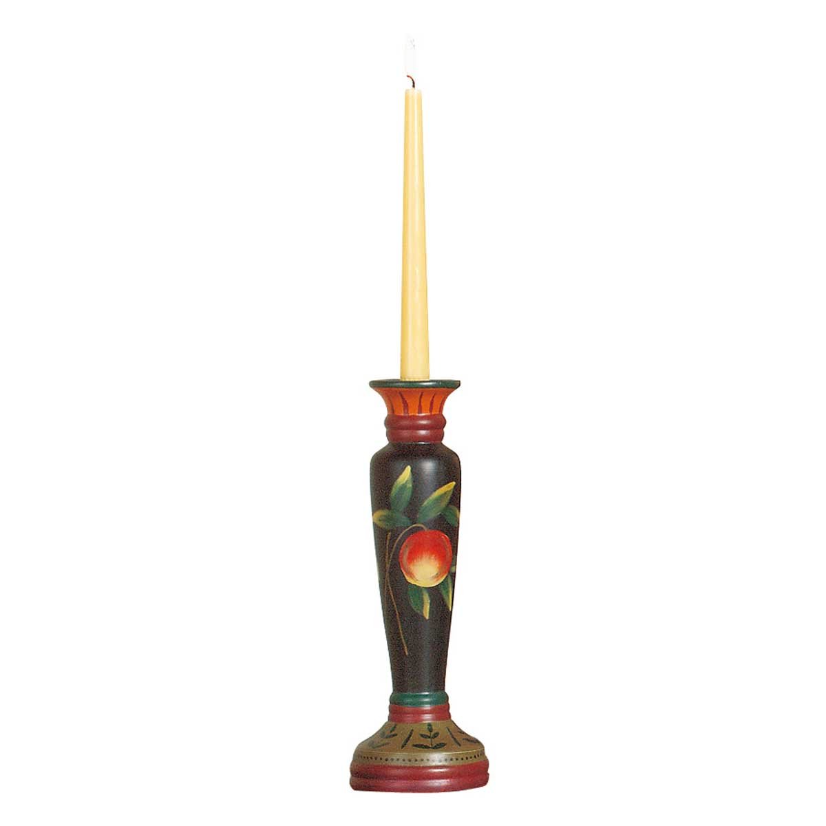 Black Pottery Candle Holder 12
