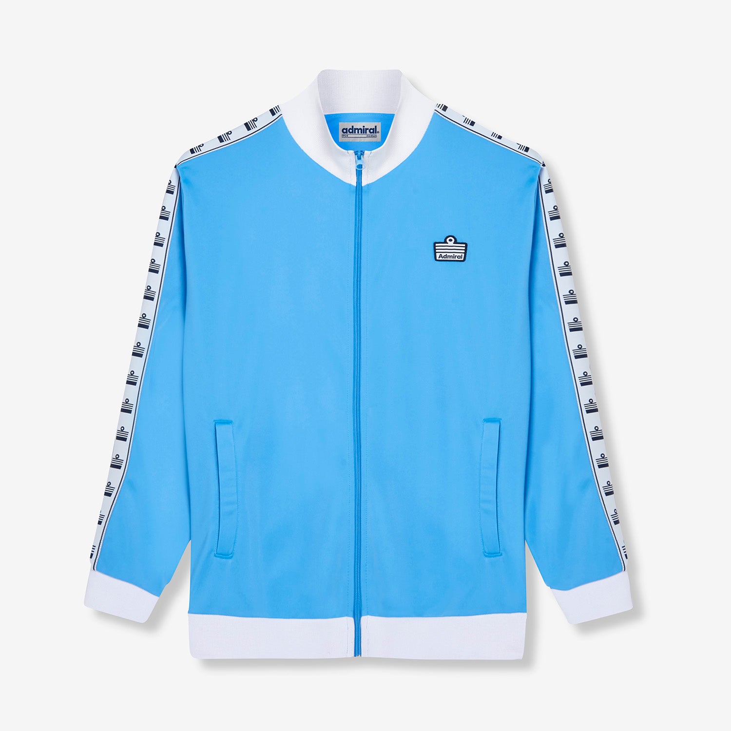 Oadby Repeat Tape Track Top for Kids - Sky Blue | Comfortable & Stylish Athletic Wear for Boys & Girls | Perfect for Running, Sports & Casual Outfits