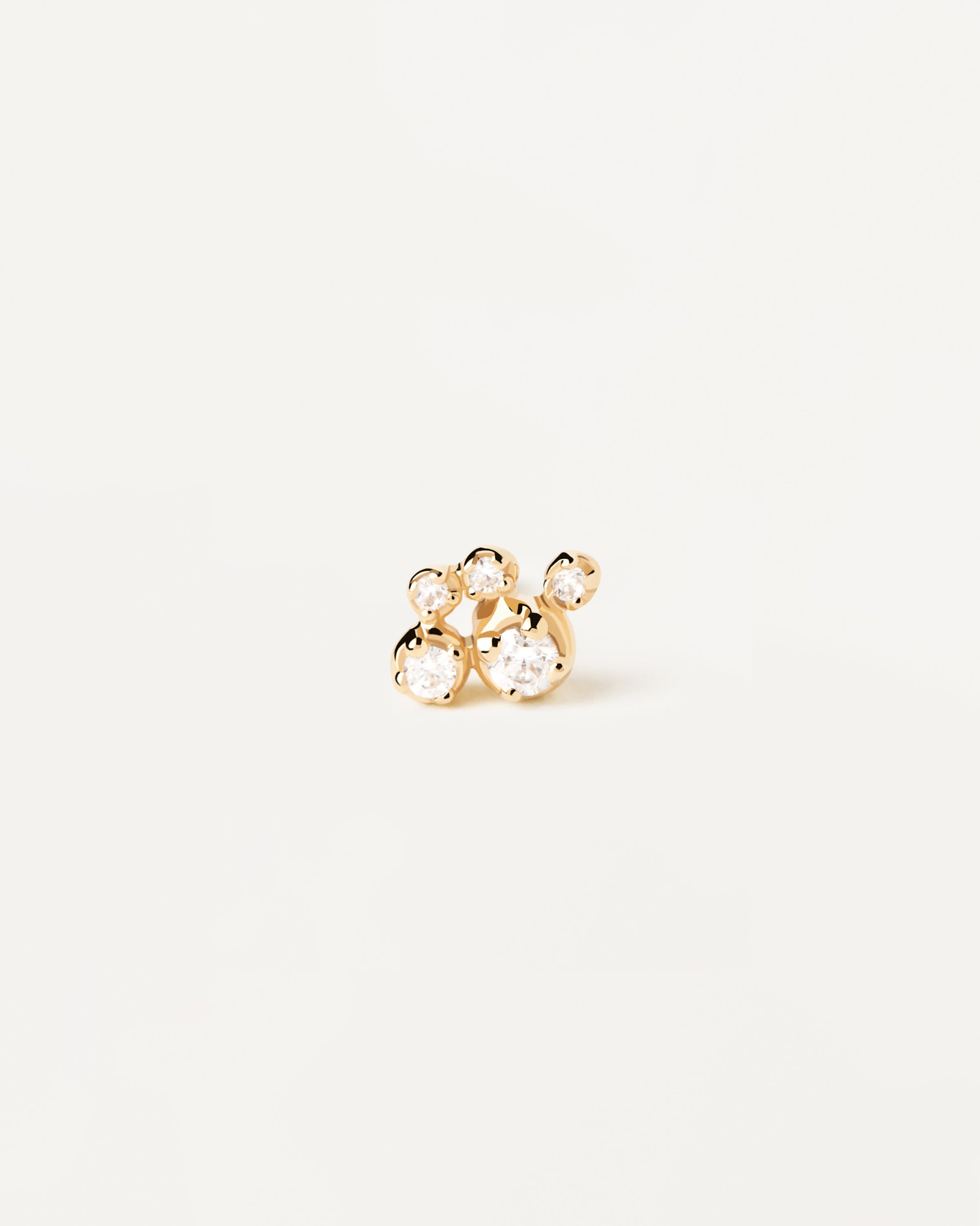 Bubble Single Stud Earring - Minimalist & Elegant Jewelry for Women - Perfect for Everyday Wear, Parties & Gifts
