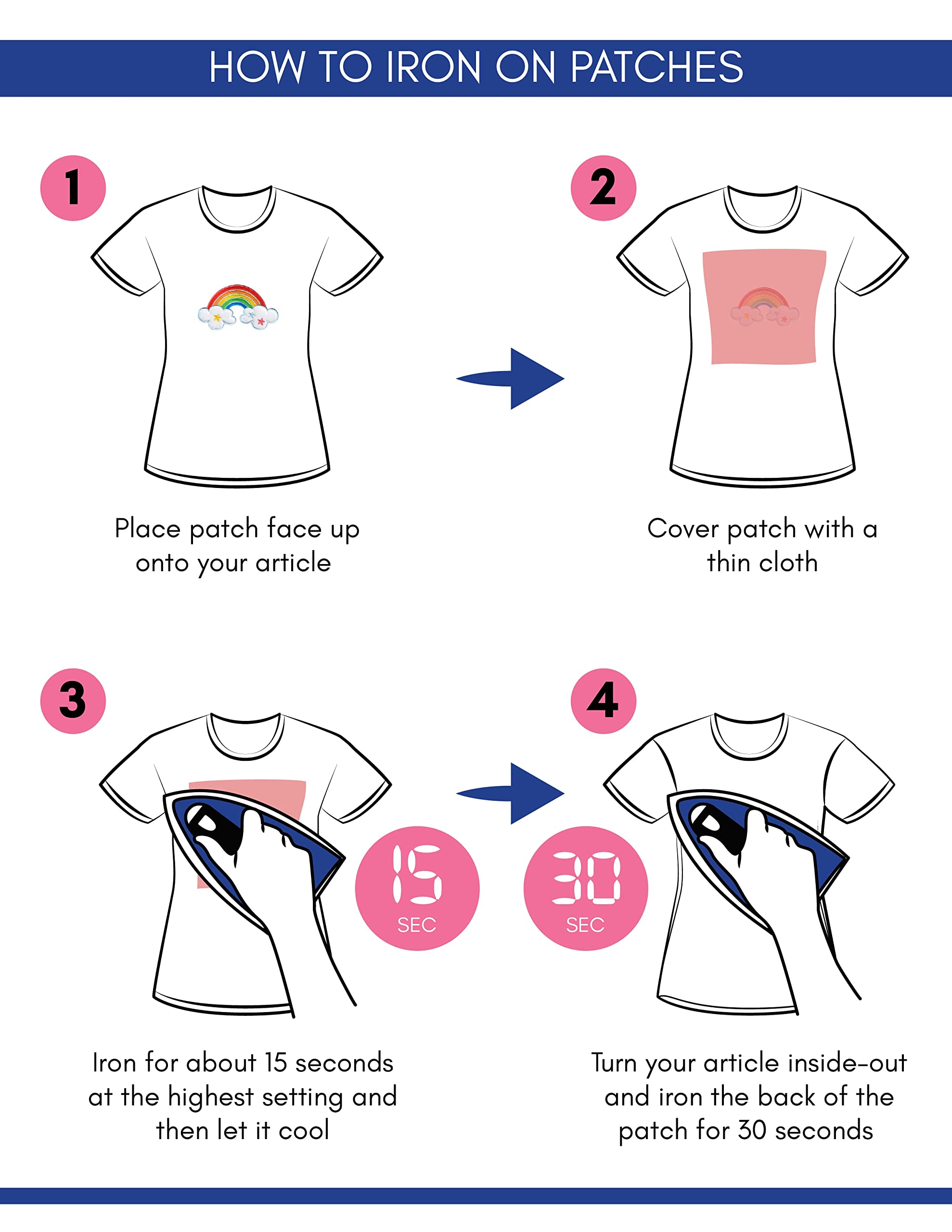 Flamingo Iron On & Sew On Patch - Cute Applique for Kids & Baby Clothes - Perfect for DIY Crafts, Backpacks, and Baby Onesies