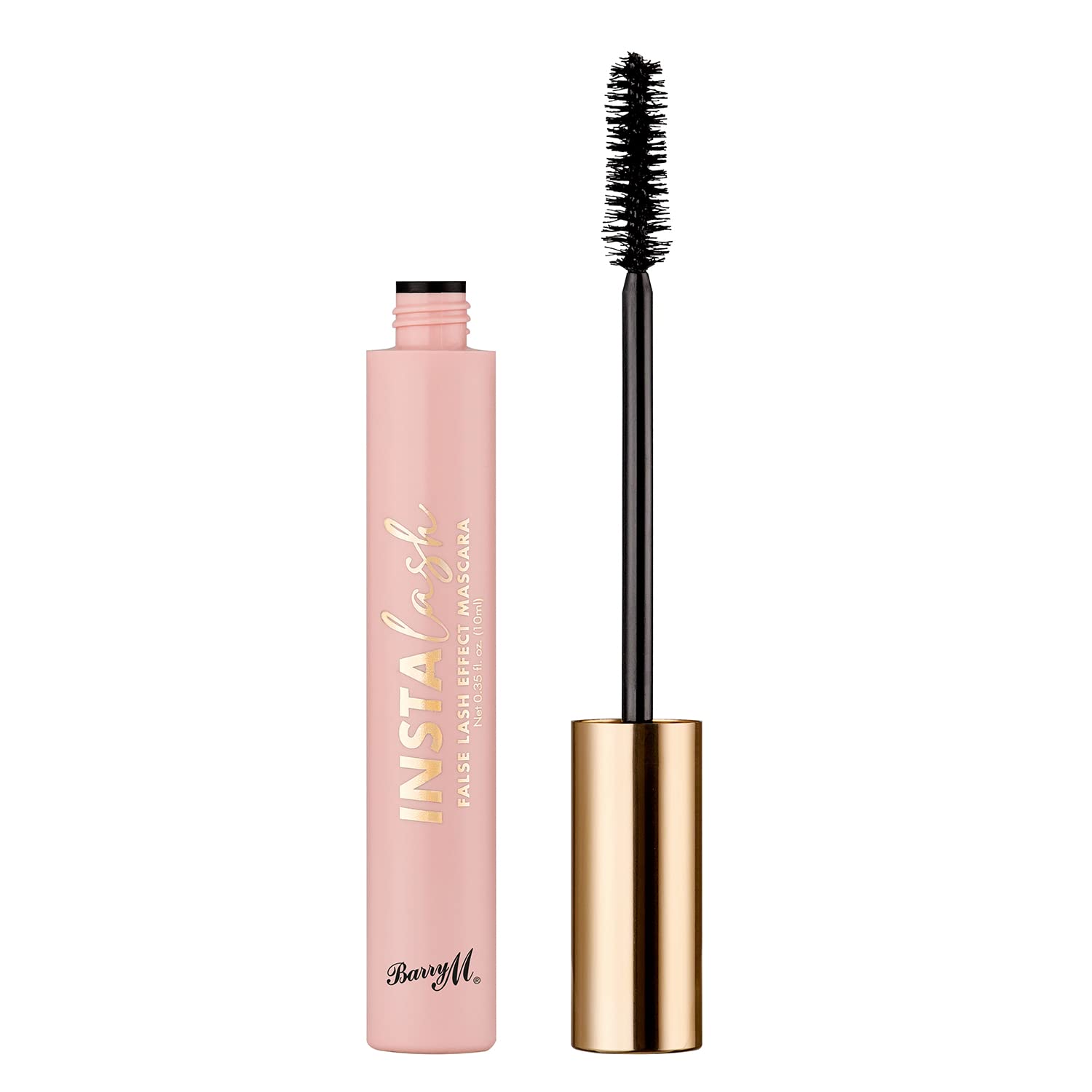 Barry M Cosmetics Insta Lash Ultra-Black Smudge Proof Mascara - Volumizing & Lengthening Waterproof Mascara for Long-Lasting Lashes - Perfect for Daily Wear, Night Out & Special Occasions