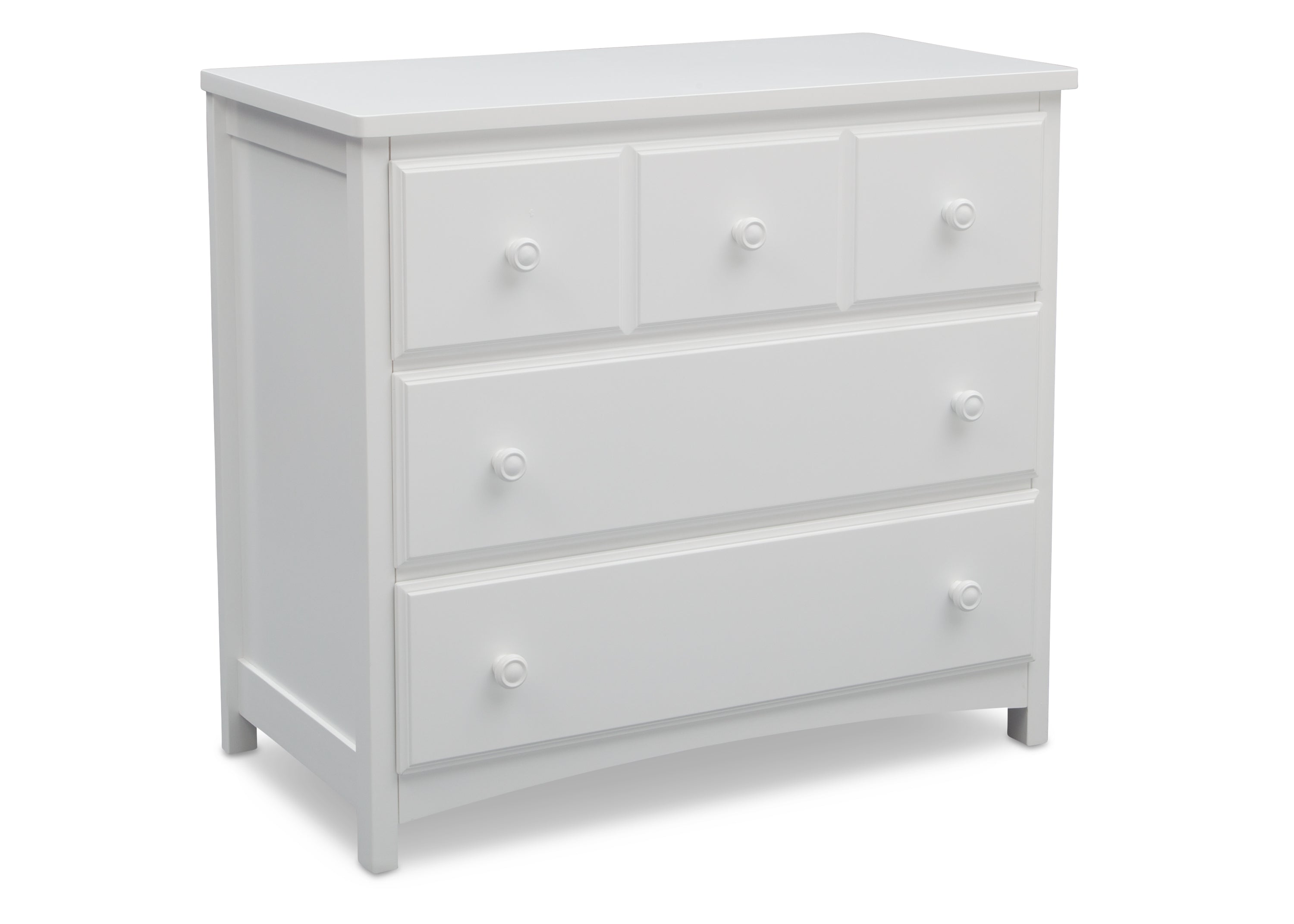 3 Drawer Dresser - Sturdy Wooden Chest of Drawers for Bedroom Storage & Organization | Perfect for Clothes, Accessories & Home Decor