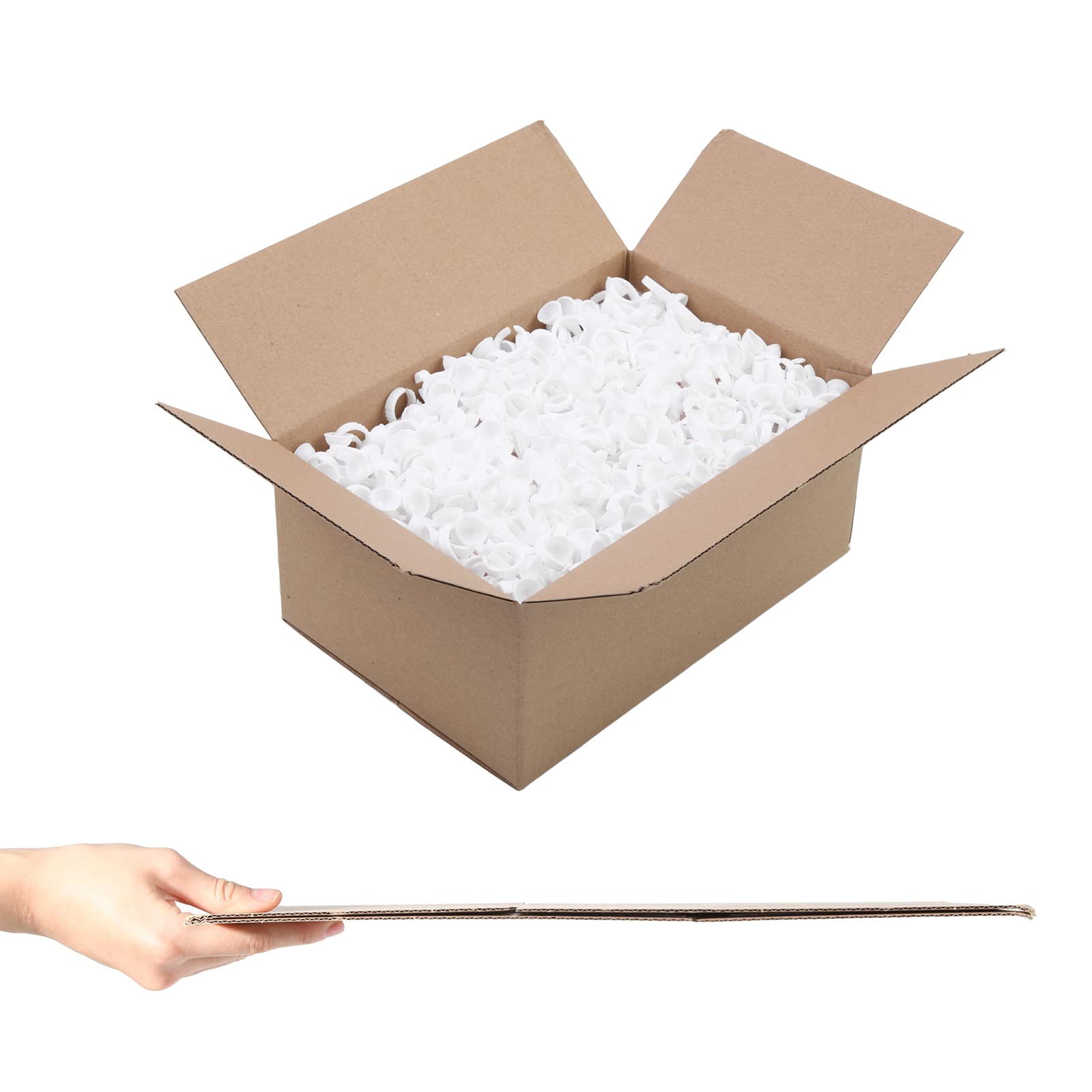 25 Pack 9x6x4 Inch Kraft Shipping Boxes - Small Business Packaging for Ecommerce & Mailing